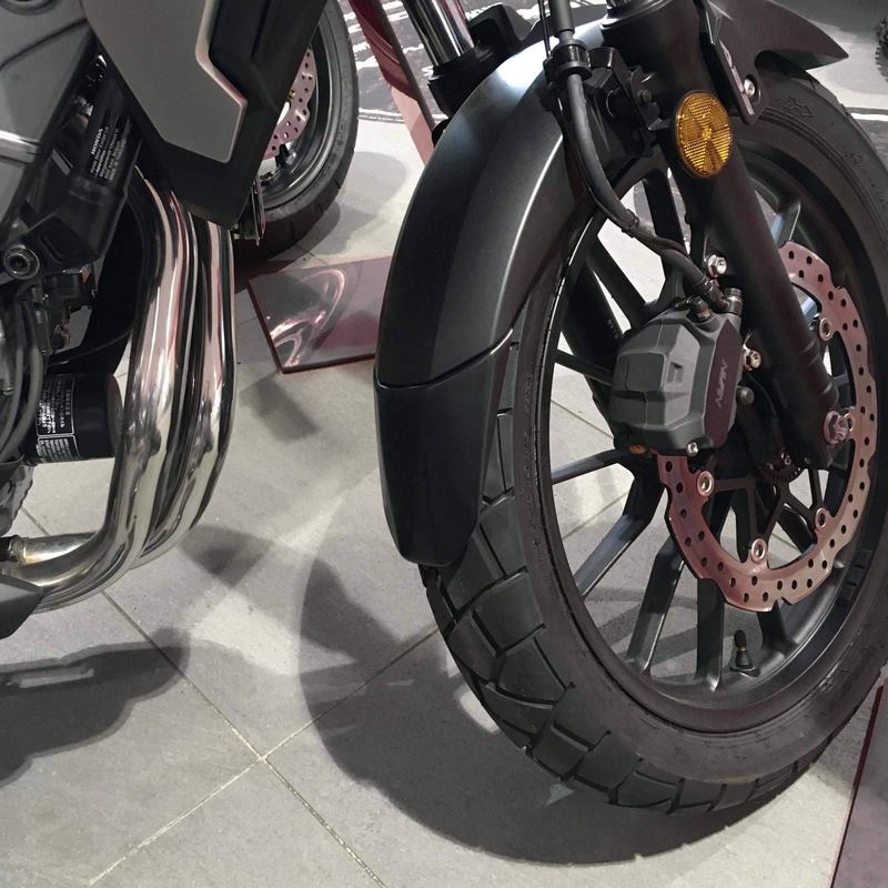 Pyramid Plastics Extenda Fenda Matte Black Honda CB 500 X 2019> | 051825