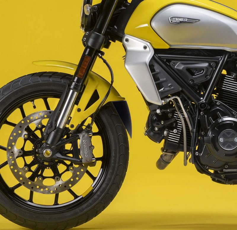 Pyramid Extenda Fenda | Matte Black | Ducati Scrambler Icon 2023>Current | 055066