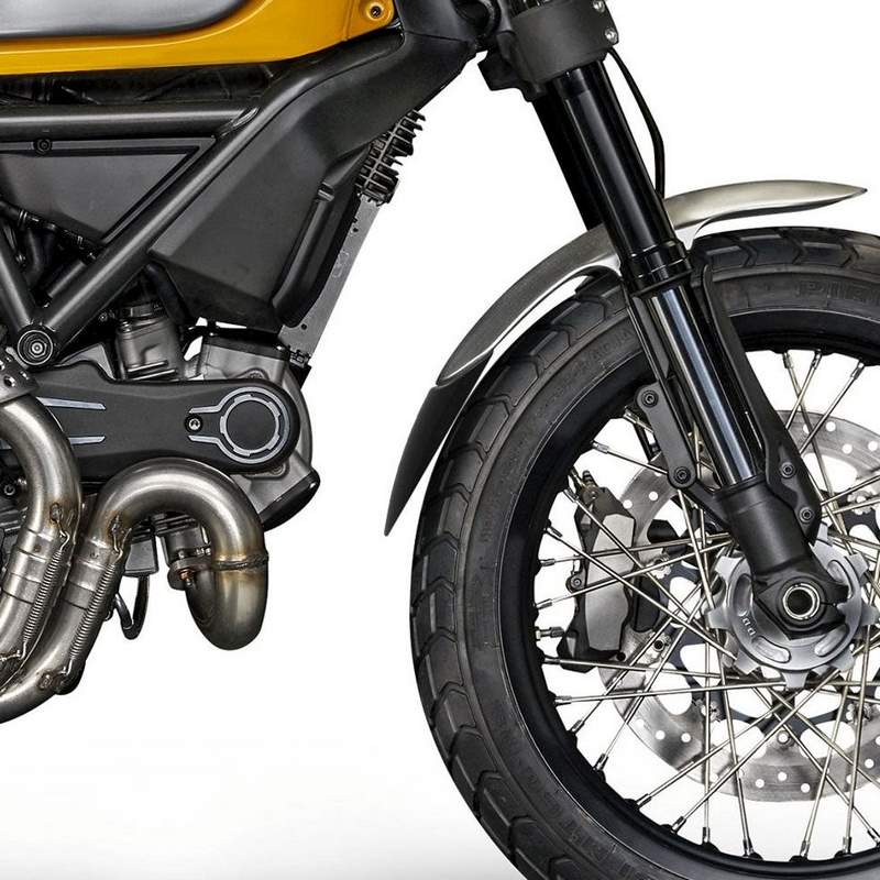 Pyramid Extenda Fenda | Matte Black | Ducati Scrambler Classic 2015>2019 | 055185