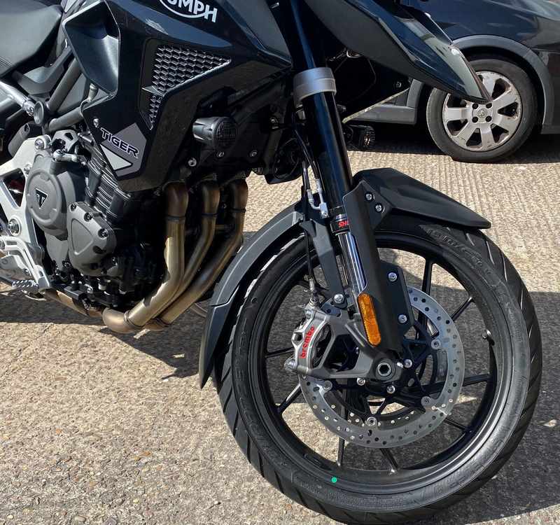 Pyramid Uber Extenda Fenda | Matte Black | Triumph Tiger 1200 GT 2022>Current | 056620
