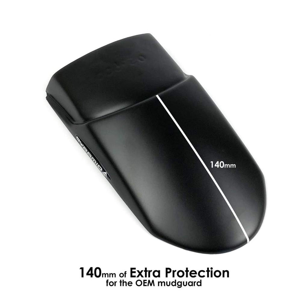Pyramid Plastics Extenda Fenda | Matte Black | Triumph Tiger 850 Sport 2021> | 056900
