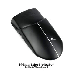 Pyramid Plastics Extenda Fenda | Matte Black | Triumph Tiger 850 Sport 2021> | 056900
