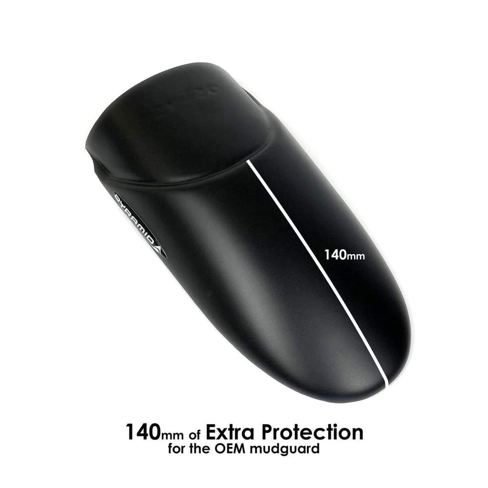 Pyramid Plastics Extenda Fenda | Matte Black | Triumph Tiger 900 Rally 2020> | 056950