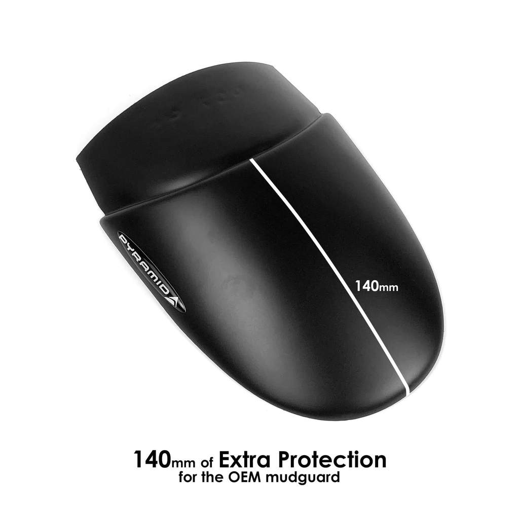 Pyramid Plastics Extenda Fenda | Matte Black | Aprilia Caponord 1200 2013>2017 | 057195