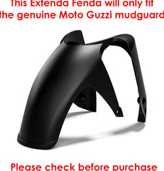 Pyramid Extenda Fenda | Matte Black | Moto Guzzi V85 TT 2019>Current | 058001