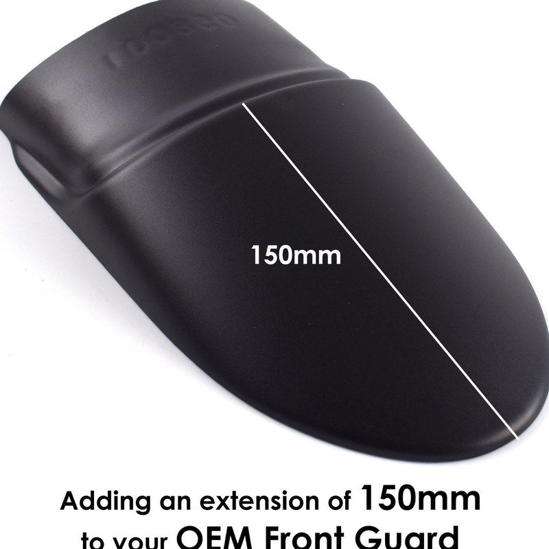 Pyramid Extenda Fenda | Matte Black | Moto Guzzi V85 TT 2019>Current | 058001