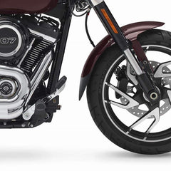Pyramid Plastics Extenda Fenda | Matte Black | Harley Davidson Softail Low Rider S 2020> | 058695