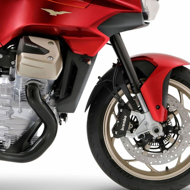 Pyramid Extenda Fenda | Matte Black | Moto Guzzi V100 Mandello 2022>Current | 058777