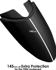 Pyramid Extenda Fenda | Matte Black | Moto Guzzi V100 Mandello 2022>Current | 058777
