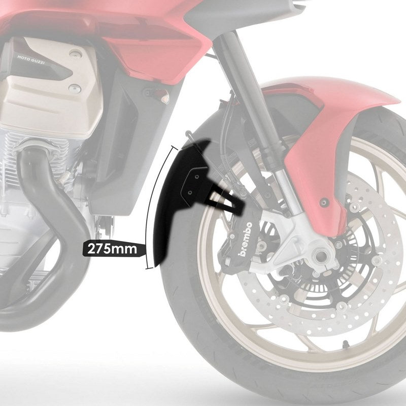 Pyramid Extenda Fenda EXTRA | Matte Black | Moto Guzzi V100 Mandello 2022>Current | 058780
