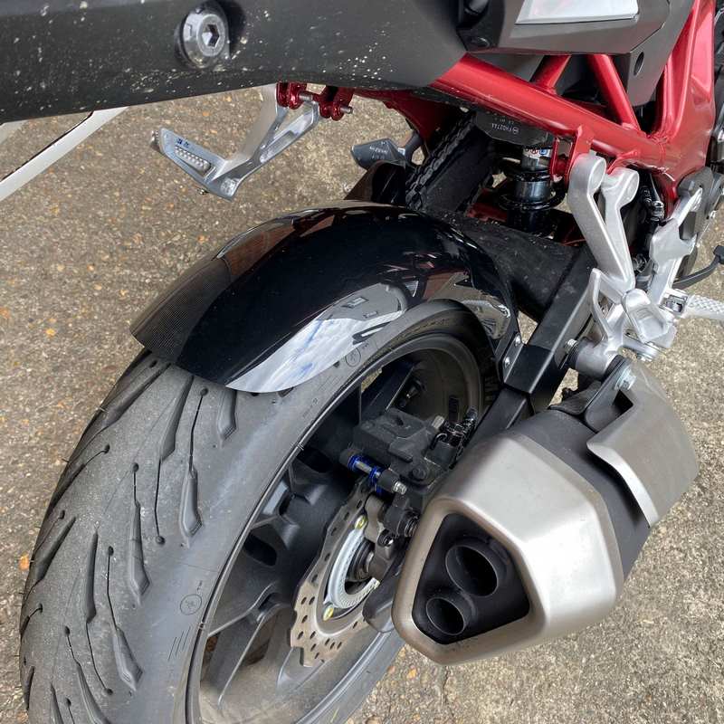 Pyramid Hugger | Matte Black | Honda CB 750 Hornet 2023>2024 | 071234M