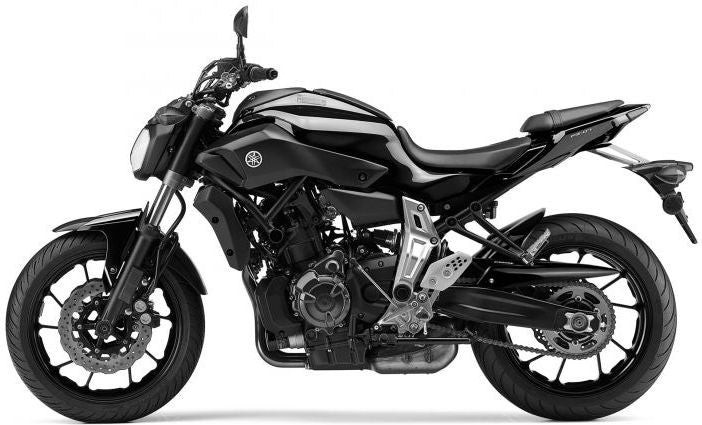 Pyramid Plastics Yamaha MT-07 Hugger Gloss Grey (Nimbus Grey) 2013> | 072438D