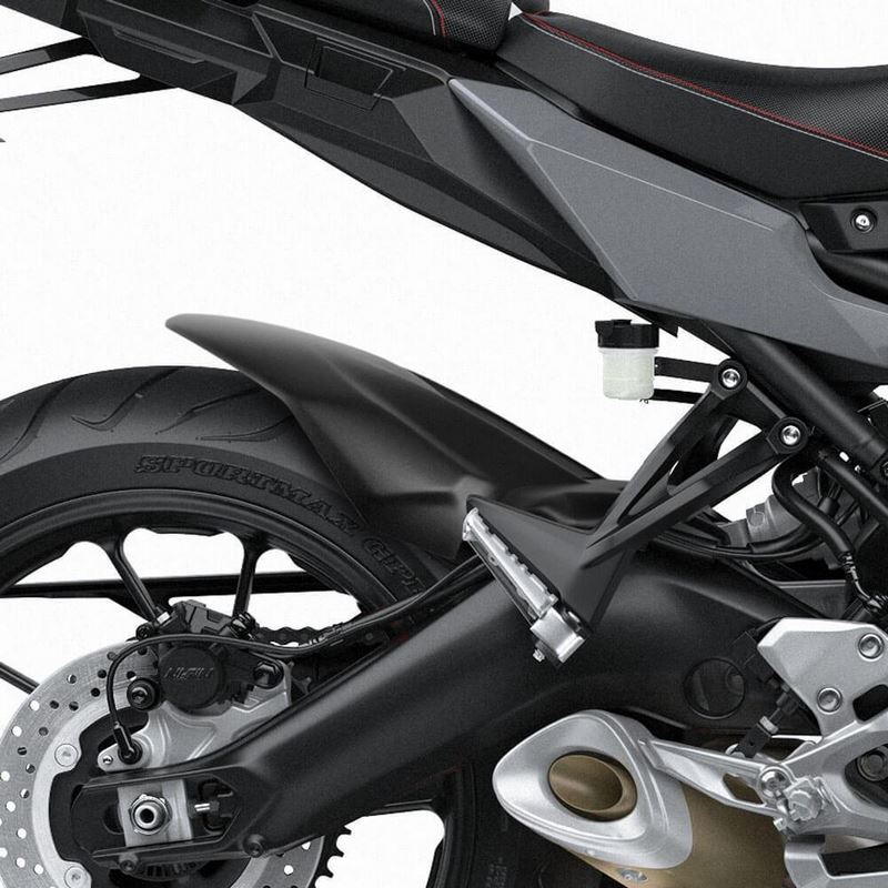 Pyramid Plastics Hugger Matte Black Yamaha Tracer 900 2018> | 072447M