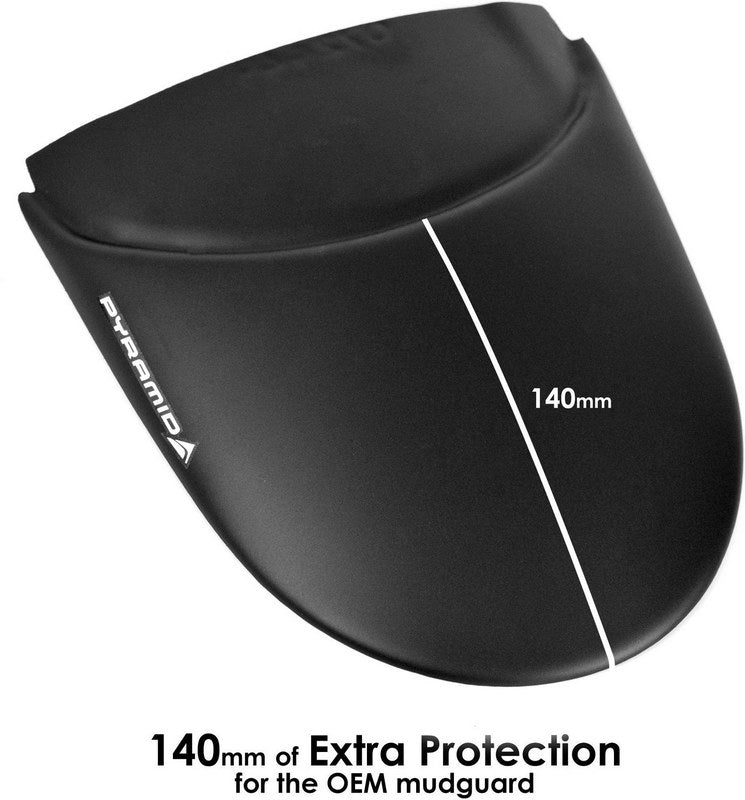 Pyramid Hugger Extension | Matte Black | Yamaha MT-09 2021> | 072449