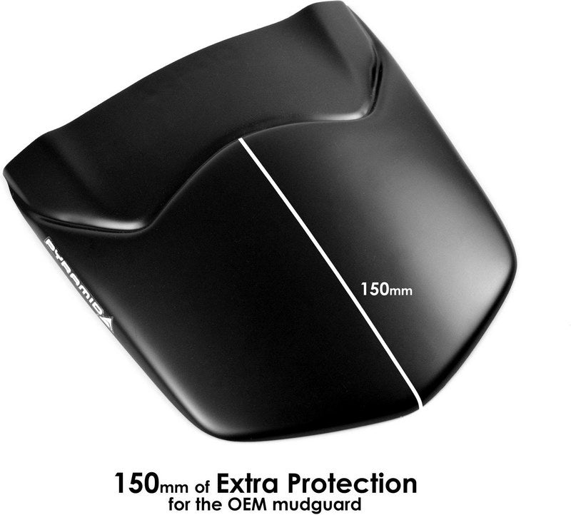 Pyramid Hugger Extension | Matte Black | Yamaha Tracer 9 2021> | 072452