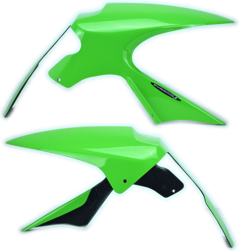 Pyramid Plastics Kawasaki ZX6-R Hugger Gloss Green 2007>2009 | 073230D