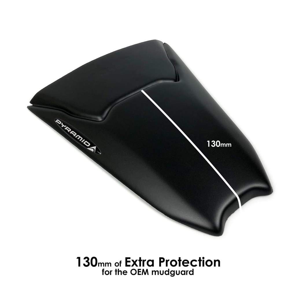 Pyramid Plastics Hugger Extension | Matte Black | BMW S1000 XR 2020> | 074100
