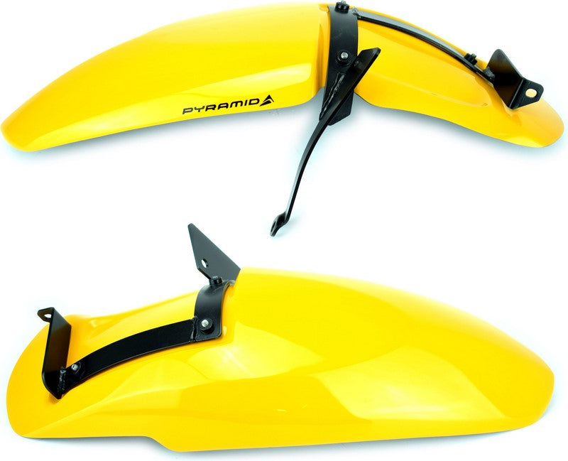 Pyramid Plastics BMW F800 S Hugger Gloss Yellow 2005>2010 | 074250D