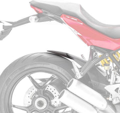 Pyramid Plastics Ducati Supersport Hugger Extension Matte Black 2017> | 07519