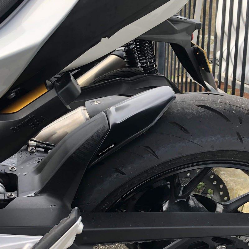 Pyramid Hugger Extension | Matte Black | Ducati Monster 937 2021> | 07520