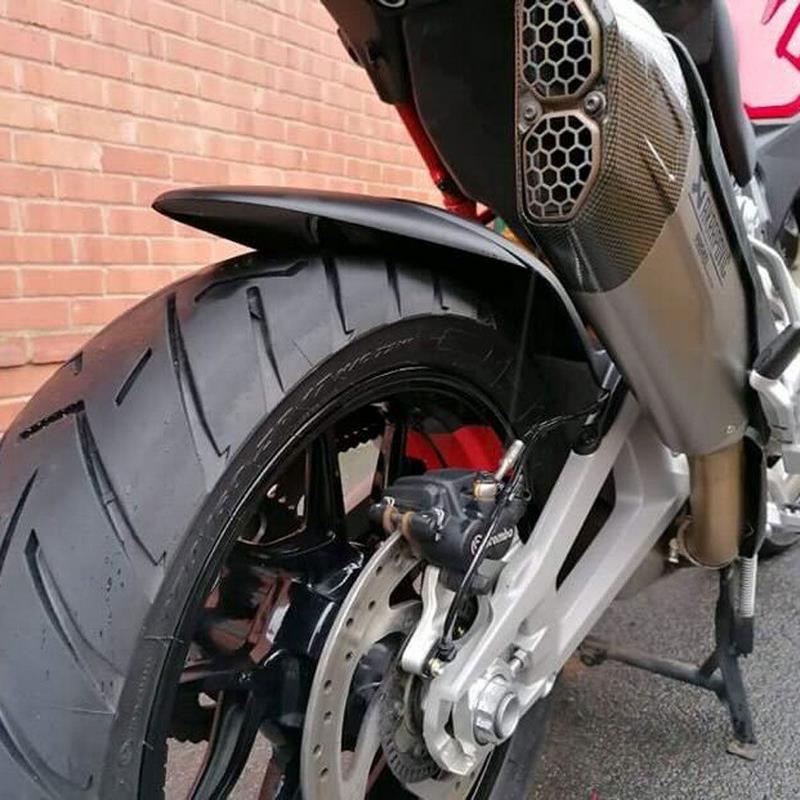 Pyramid Hugger Extension | Matte Black | Ducati Multistrada V4 2021> | 07521