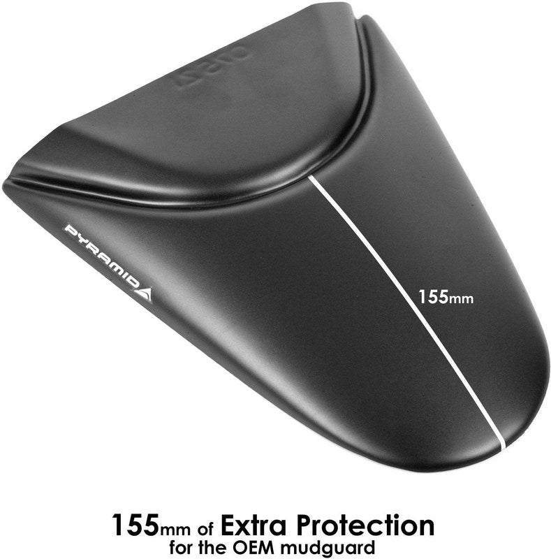 Pyramid Hugger Extension | Matte Black | Ducati Multistrada V4 2021> | 07521