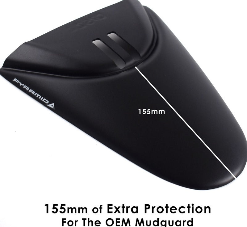 Pyramid Hugger Extension | Matte Black | Ducati Multistrada V4 2024>Current | 07522