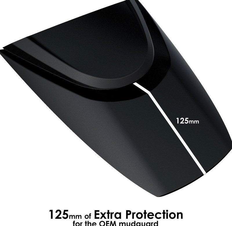 Pyramid Hugger Extension | Matte Black | Ducati Multistrada V4 Pikes Peak 2021>Current | 07523