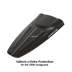 Hugger Extension Matte Black
