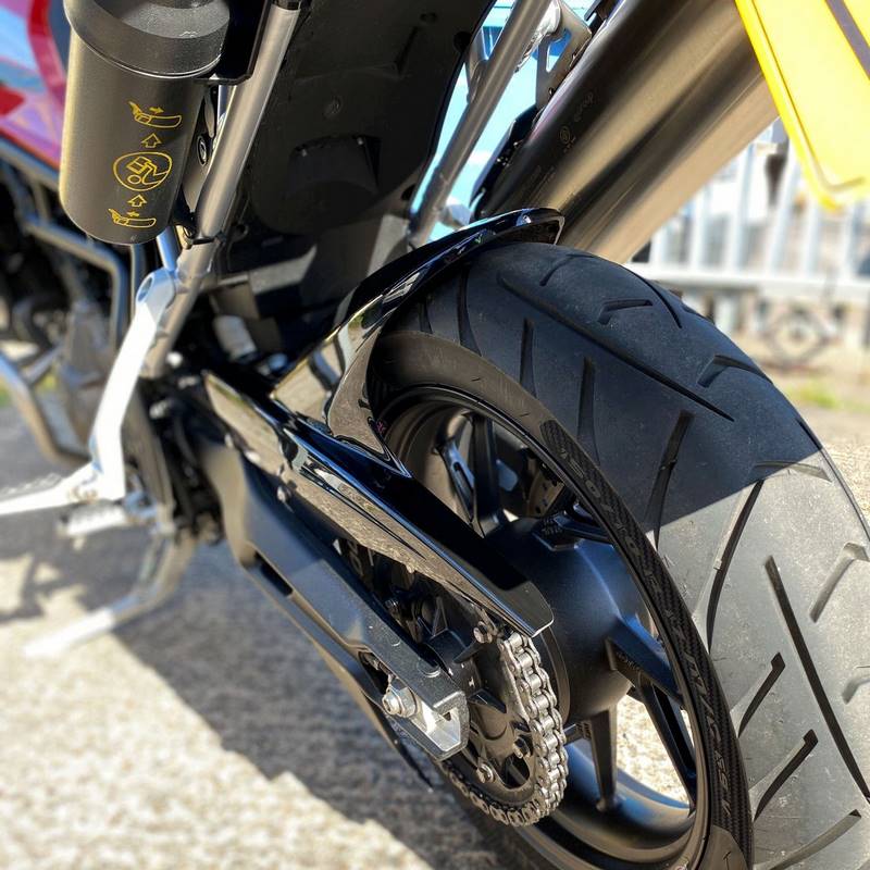 Pyramid Hugger | Graphite/Caspian Blue | Triumph Tiger 850 Sport 2021> | 076900D