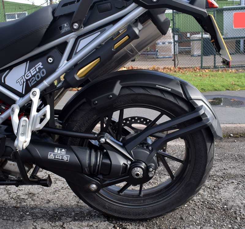 Pyramid Hugger | Matte Black | Triumph Tiger 1200 GT 2022>Current | 076995M