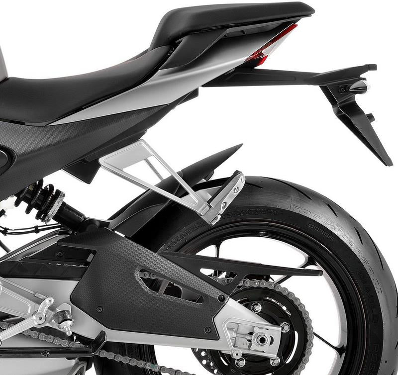 Pyramid Hugger Extension | Matte Black | Aprilia RSV4 Factory 2021> | 077196
