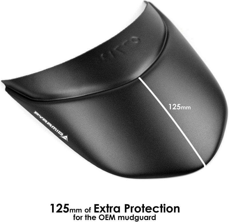 Pyramid Hugger Extension | Matte Black | Aprilia RSV4 Factory 2021> | 077196