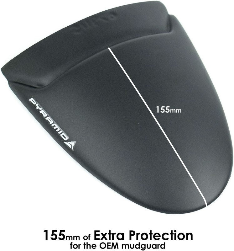 Pyramid Hugger Extension | Matte Black | Husqvarna Svartpilen 701 2019> | 079115