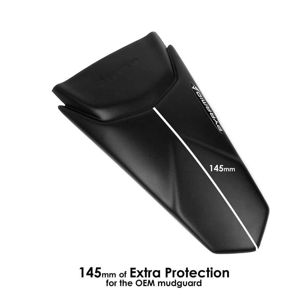 Pyramid Plastics Hugger Extension | Matte Black | KTM 1290 Superduke R 2020> | 079325