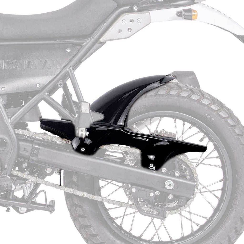 Pyramid Plastics Hugger | Gloss Black | Royal Enfield Himalayan 2018> | 079750B