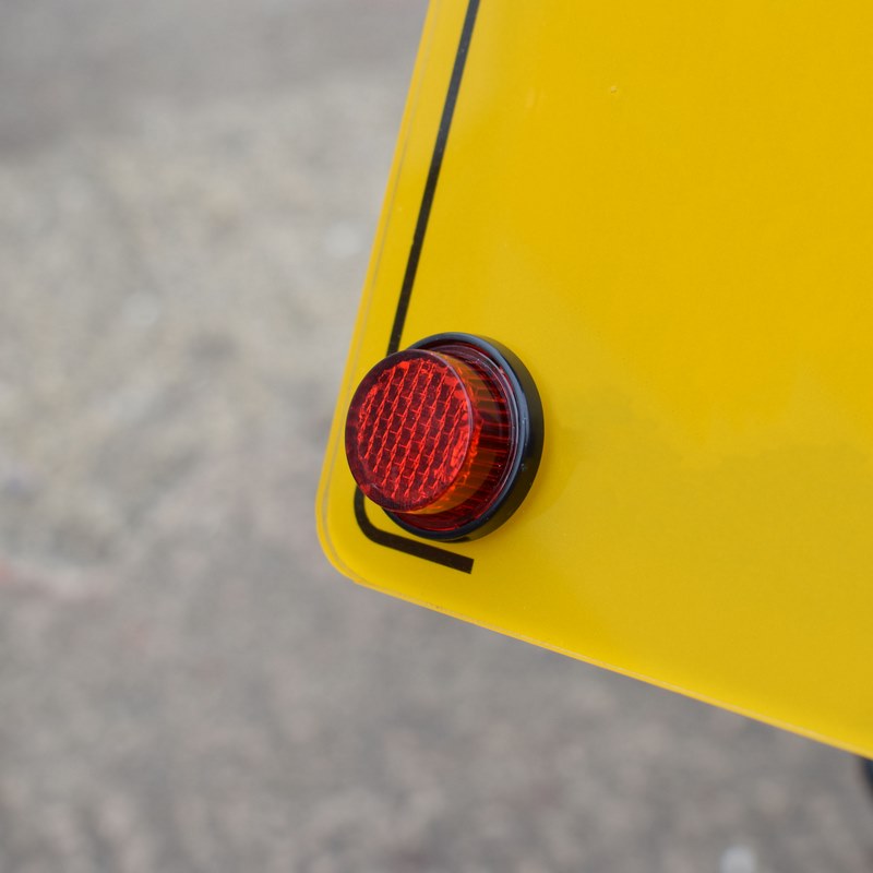 Pyramid Universal Round Number Plate Reflector | Pack Of 2 | 08004