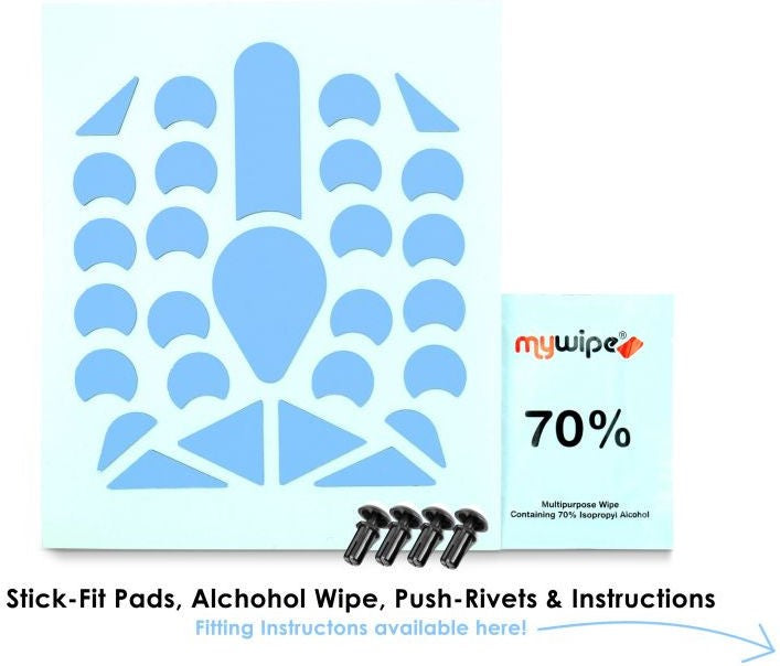 Pyramid Plastics Pyramid Stick Fit Pad Kit | 08014