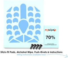 Pyramid Plastics Pyramid Stick Fit Pad Kit | 08014