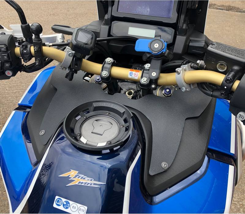 Pyramid Wind Deflector | Matte Black | Honda CRF 1100 L Africa Twin Adventure Sports 2020> | 08028M
