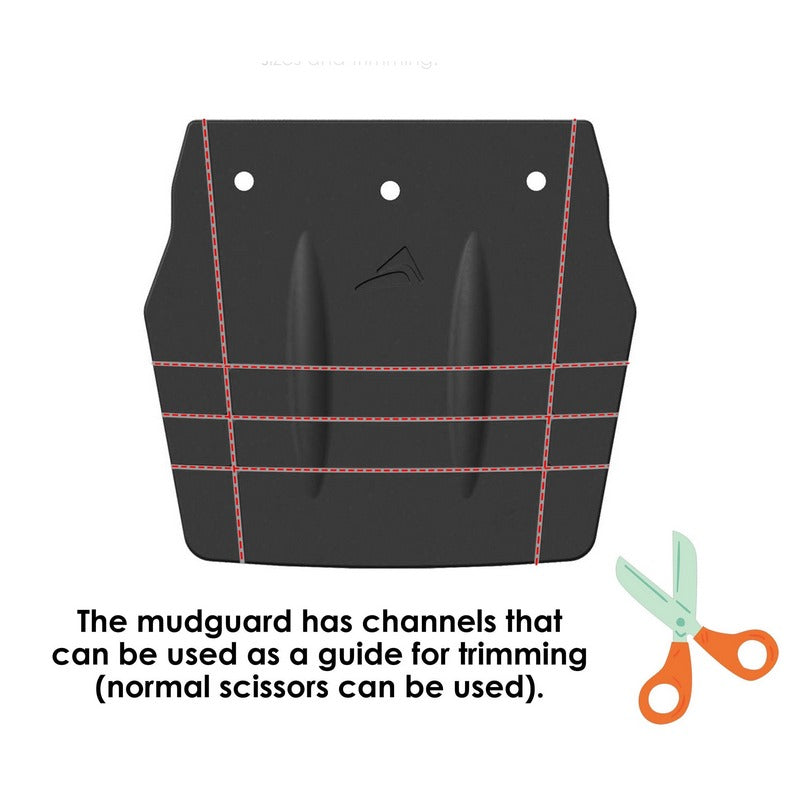 Universal Shock Shield Rubber Mudflap