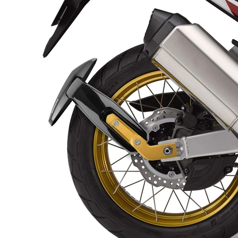 Pyramid Plastics Spray Guard Gloss Black + Gold Arm Honda CRF 1000 L Africa Twin 2016>2019 | 085102BG