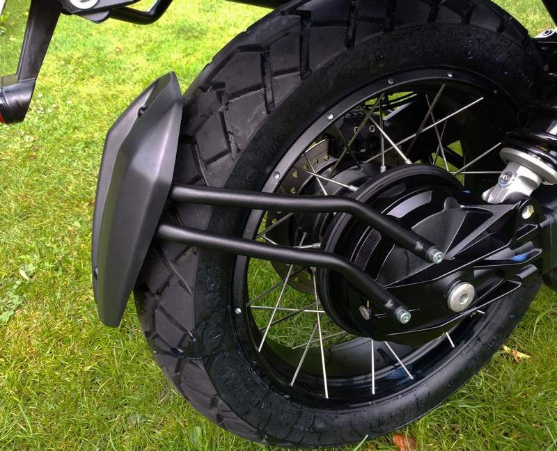Pyramid Spray Guard | Matte Black | Moto Guzzi V85 TT 2019>Current | 085800M