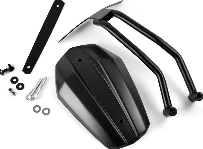 Pyramid Spray Guard | Matte Black | Moto Guzzi V85 TT 2019>Current | 085800M