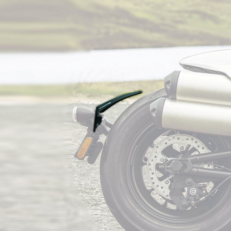 Pyramid Rear Splash Protector | Matte Black | Harley Davidson Sportster S (RH1250S) 2021> | 085820M