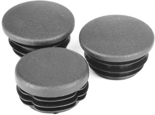 Pyramid Plastics Honda CRF 250 L Frame End Caps Matte Black 2012> | 089103
