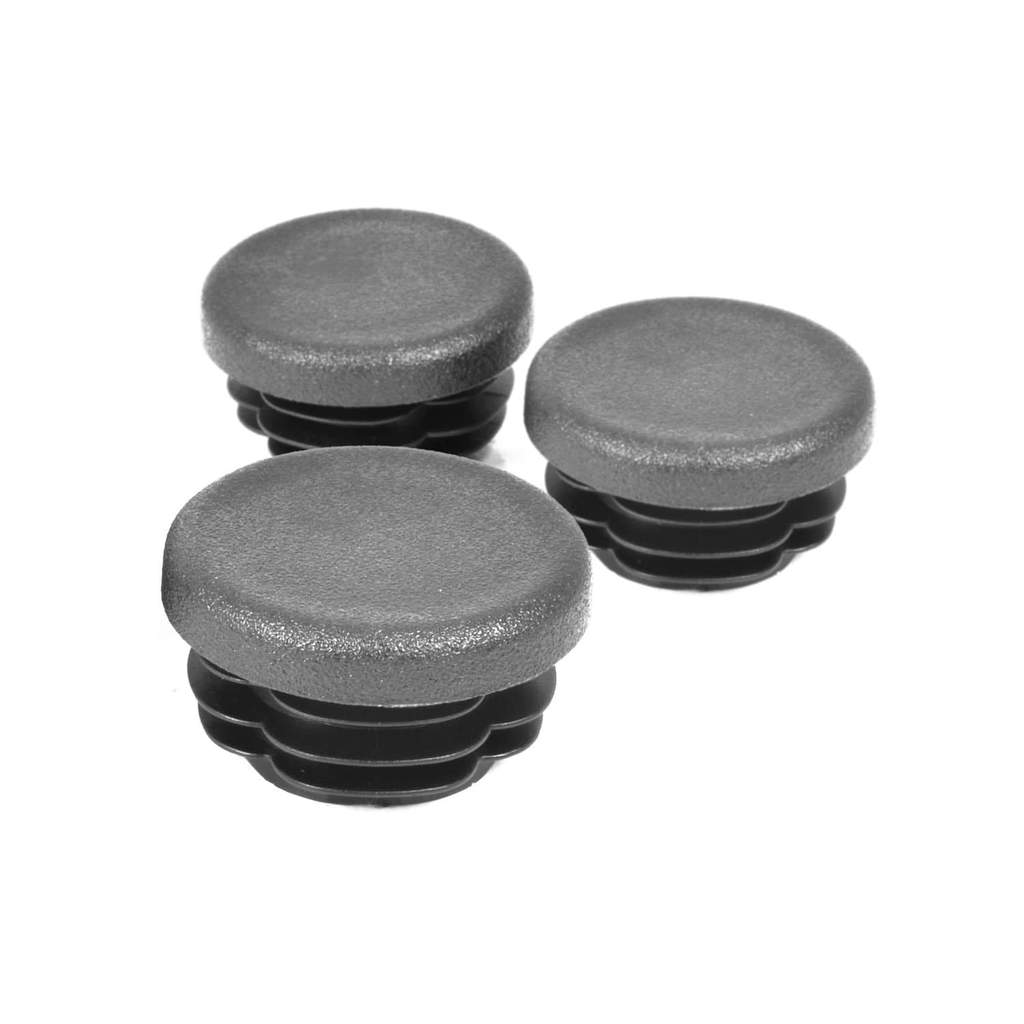 Pyramid Plastics Frame End Caps | Matte Black | Kawasaki GTR 1400 2007> | 089305