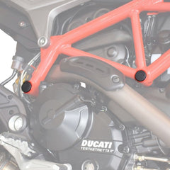 Pyramid Plastics Ducati Hyperstrada 939 Frame End Caps Matte Black 2016> | 089506