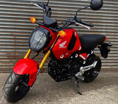 Pyramid Headlight Guard | Matte Black | Honda MSX 125 2021>Current | 09190M