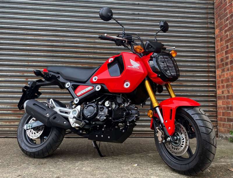 Pyramid Headlight Guard | Matte Black | Honda MSX 125 2021>Current | 09190M